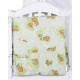 Постільна білизна Qvatro Gold RG-08 салатовий ведмедики