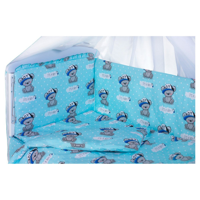Постільна білизна Qvatro Gold RG-08 бірюзовий it's a boy