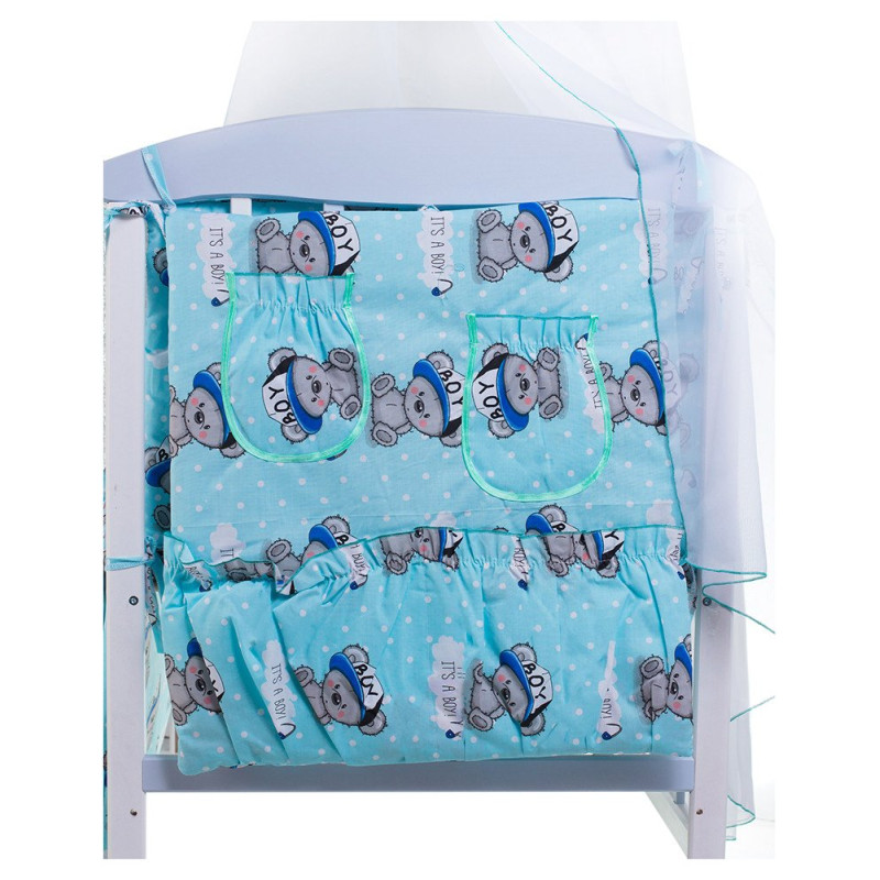 Постільна білизна Qvatro Gold RG-08 бірюзовий it's a boy