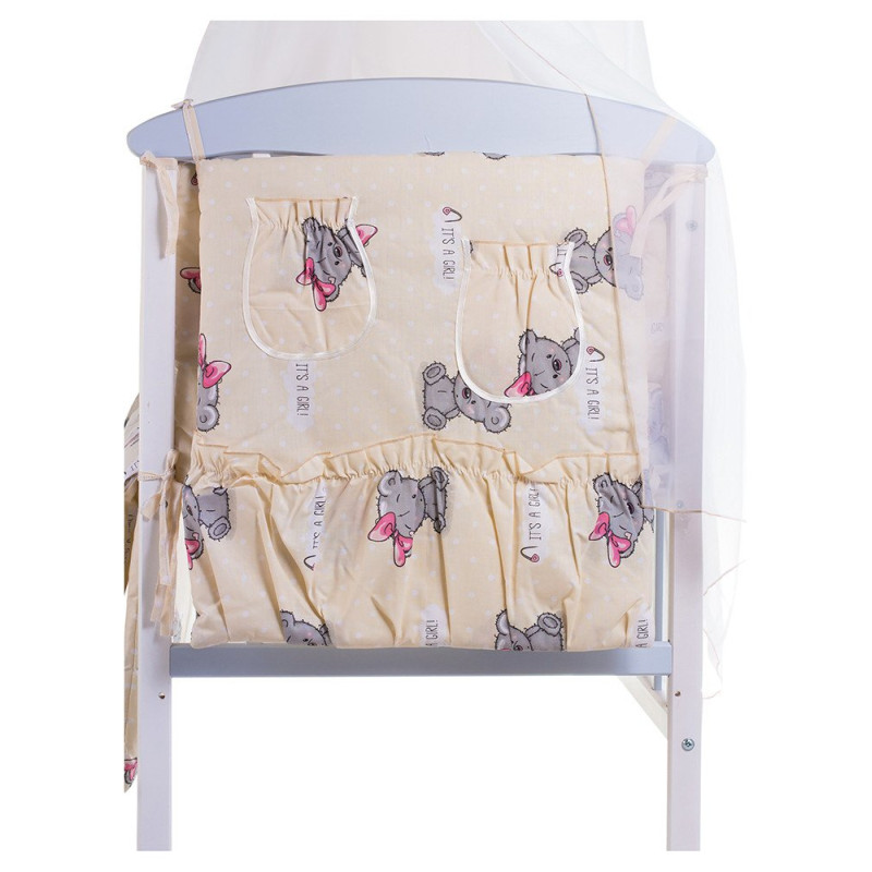 Постільна білизна Qvatro Gold RG-08 жовтий it's a girl