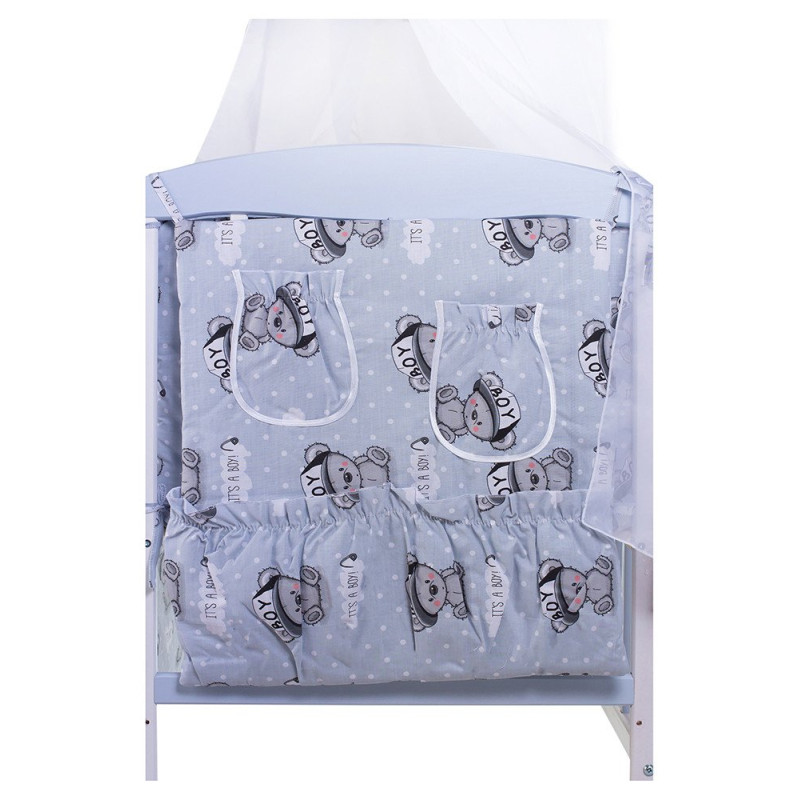 Постільна білизна Qvatro Gold RG-08 сірий it's a boy 623044