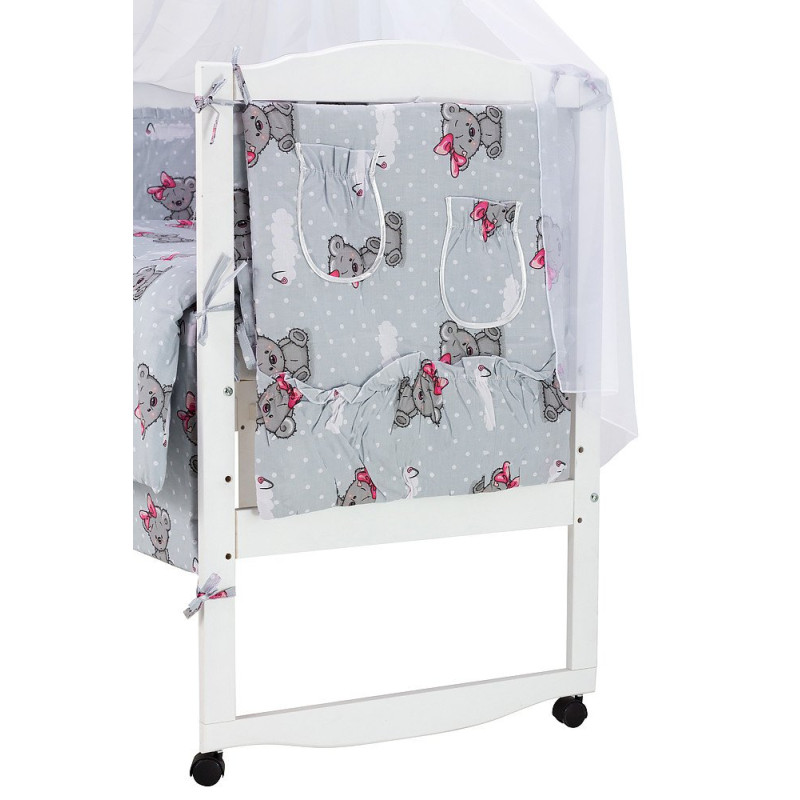 Постільна білизна Qvatro Gold RG-08 сірий it's a girl