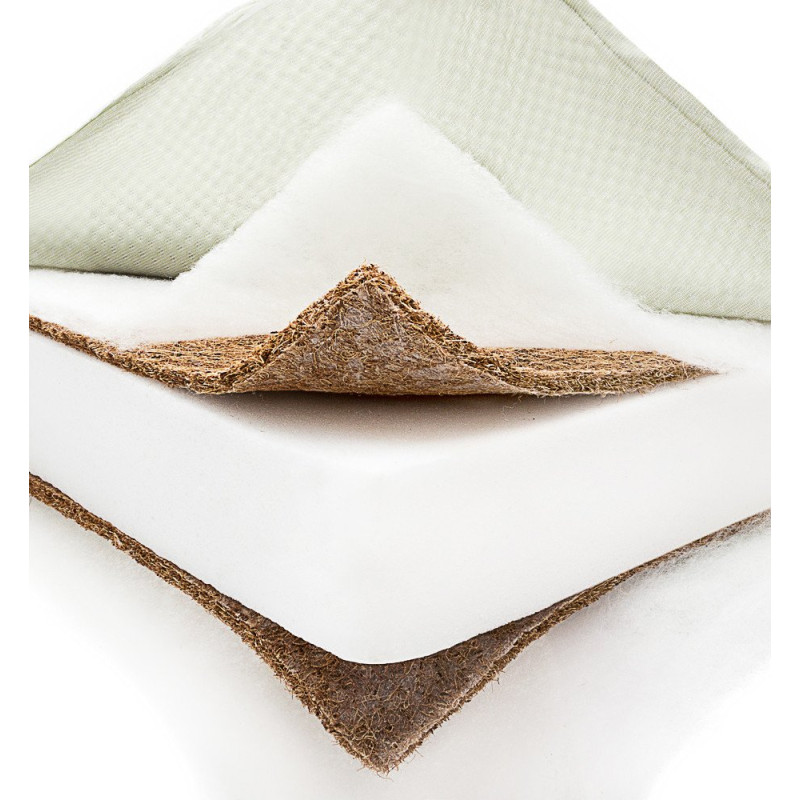 Матрац Qvatro Aloe Vera KPK 120x60x12 білий