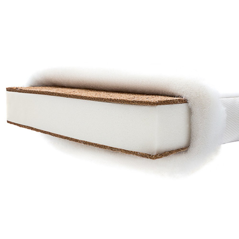 Матрац Qvatro Ведмедик KPK 120x60x12 білий