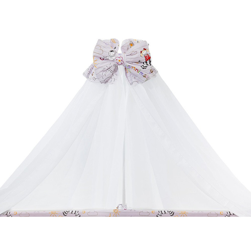 Постільна білизна Qvatro Gold RG-08 сірий звірята