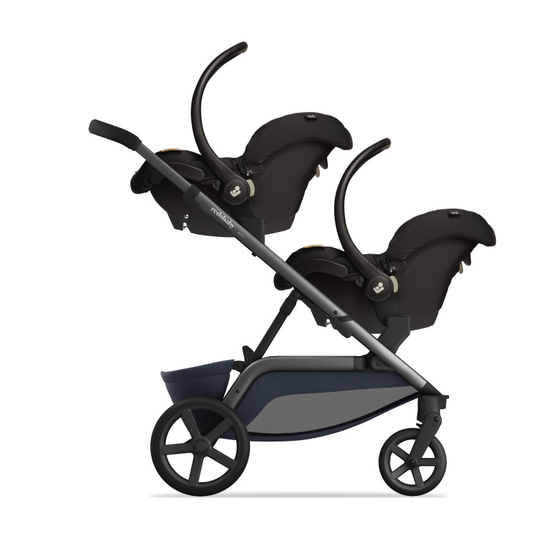 Універсальна коляска 3 в 1 Redsbaby NUVO TWIN Blue Slate