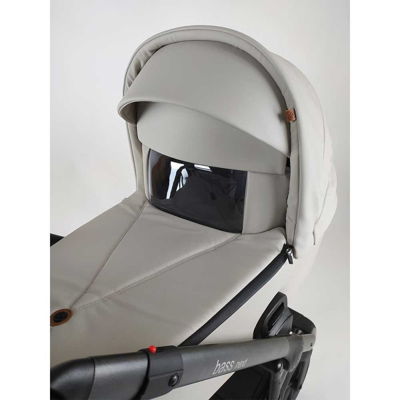 Універсальна коляска 2 в 1 Roan Bass Next 01 black