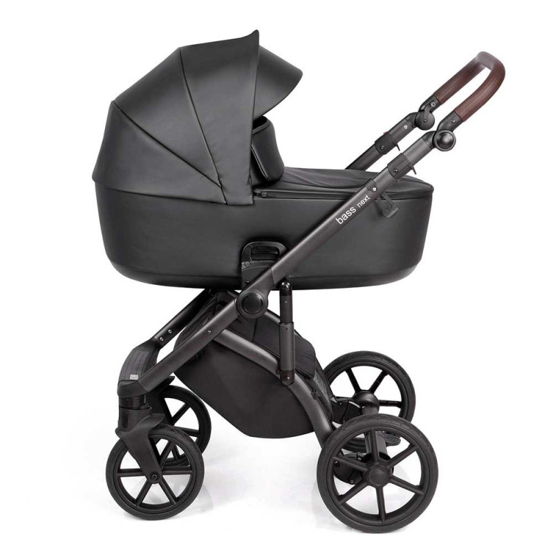 Універсальна коляска 2 в 1 Roan Bass Next black pearl