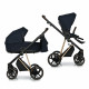 Універсальна коляска 2 в 1 Roan Ivi mystic blue/rose gold