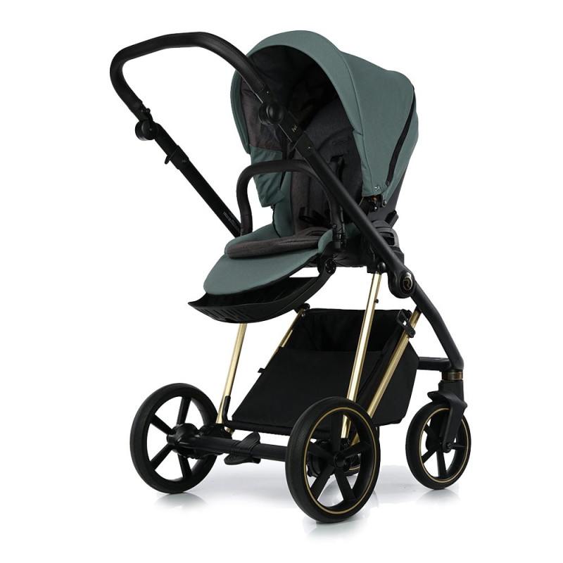 Універсальна коляска 2 в 1 Roan Ivi pine green gold