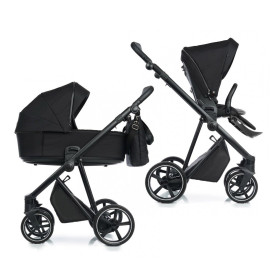 Універсальна коляска 2 в 1 Roan Ivi true black