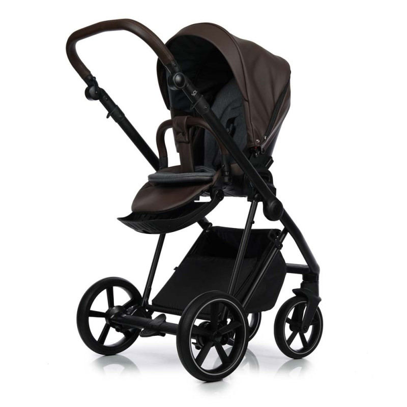 Універсальна коляска 2 в 1 Roan Ivi chocolate eco