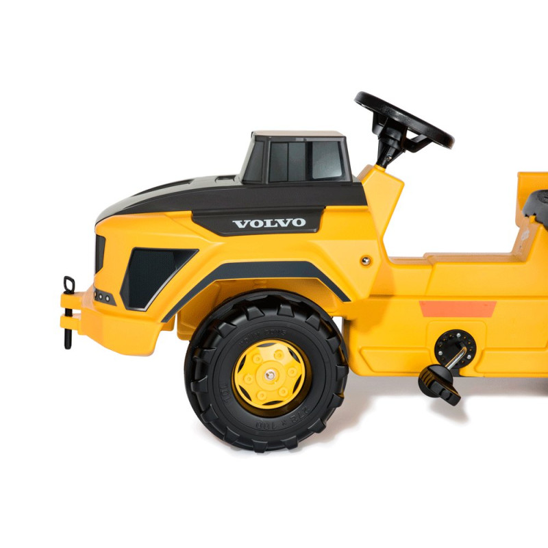 Толокар Rolly Toys Трактор Volvo rollyTruck жовтий