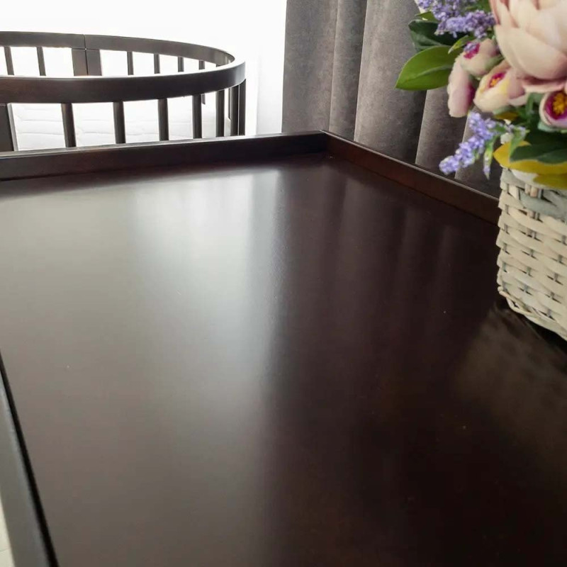 Ліжечко Royal Sleep Овальне 9 в 1 Венге