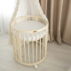 Ліжечко Royal Sleep Овальне 7 в 1 Слонова кістка