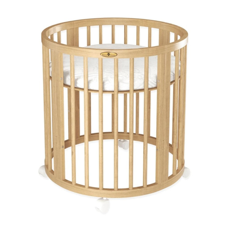 Ліжечко Royal Sleep Овальне 7 в 1 Бук