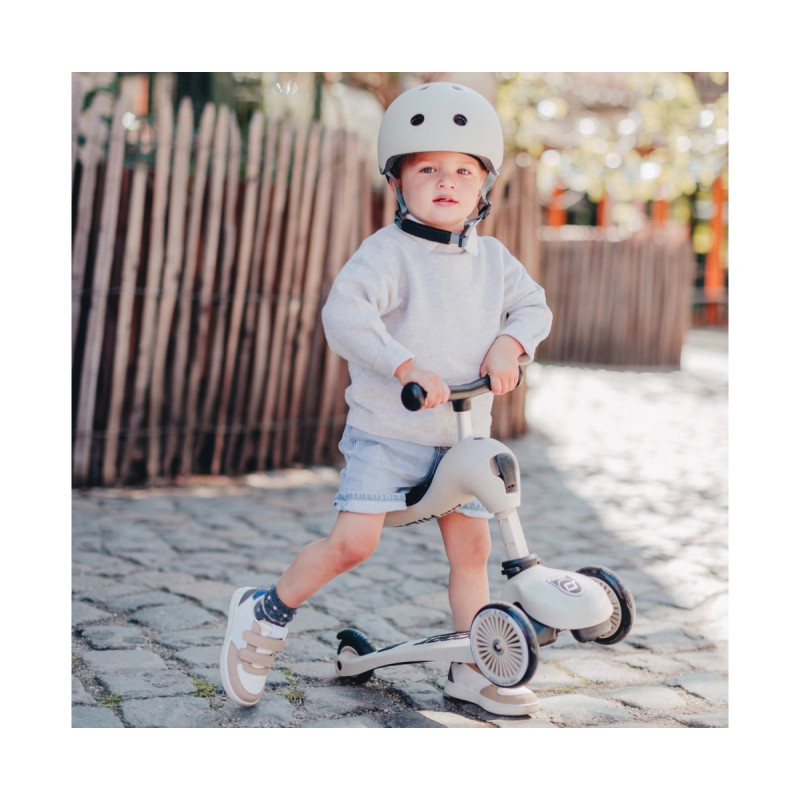 Самокат Scoot and Ride Highwaykick-1, світло-сірий, 1-5 років