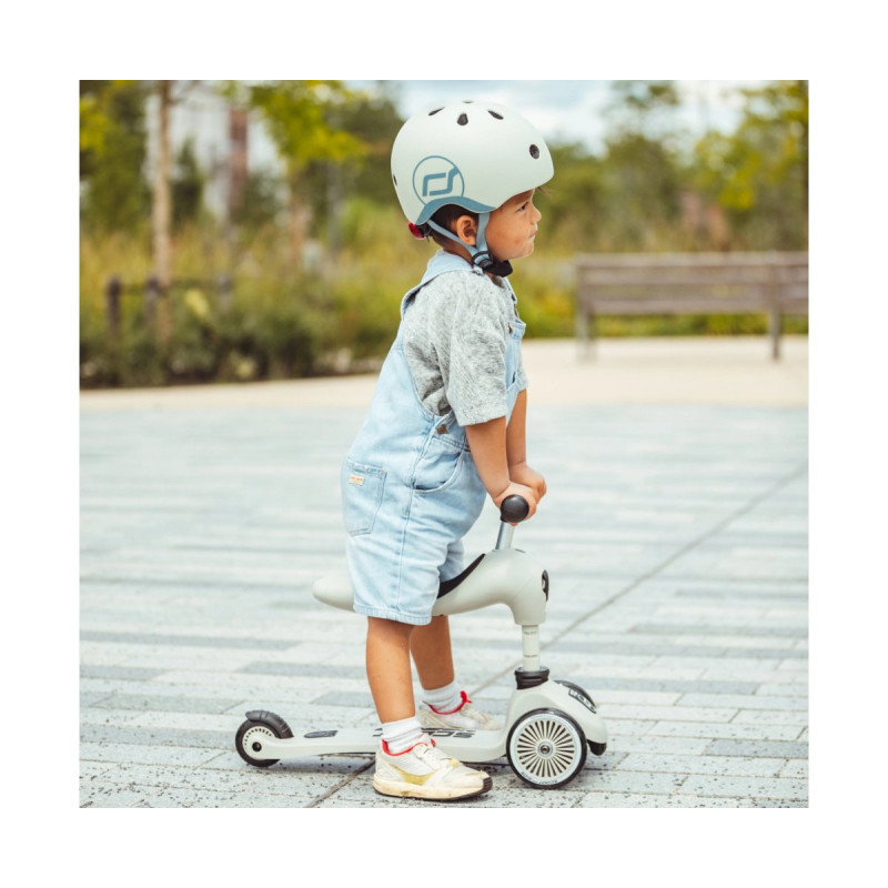 Самокат Scoot and Ride Highwaykick-1, світло-сірий, 1-5 років