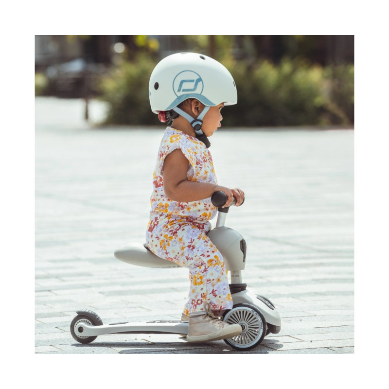 Самокат Scoot and Ride Highwaykick-1, світло-сірий, 1-5 років