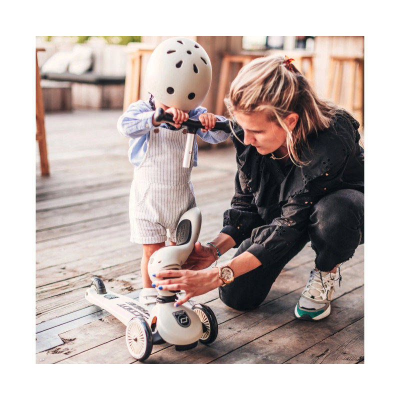 Самокат Scoot and Ride Highwaykick-1, світло-сірий, 1-5 років