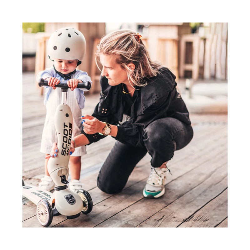 Самокат Scoot and Ride Highwaykick-1, світло-сірий, 1-5 років