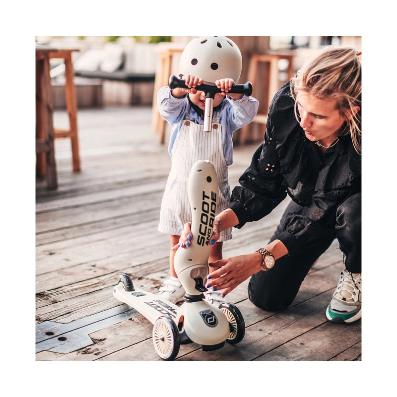 Самокат Scoot and Ride Highwaykick-1, світло-сірий, 1-5 років