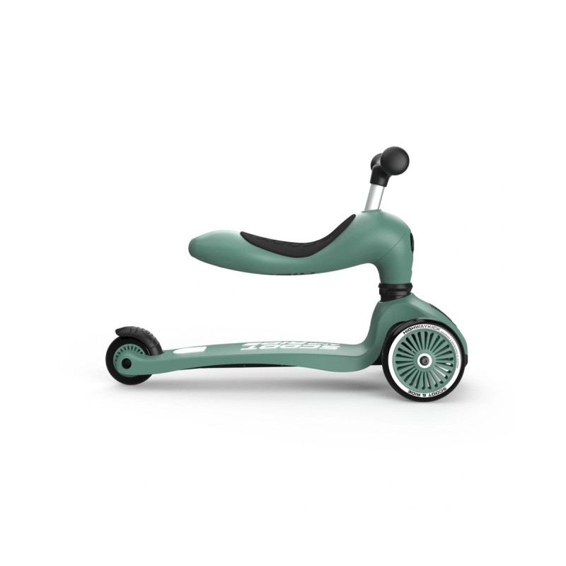 Самокат Scoot and Ride Highwaykick-1, сіро-зелений, 1-5 років
