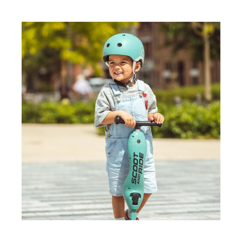 Самокат Scoot and Ride Highwaykick-1, сіро-зелений, 1-5 років