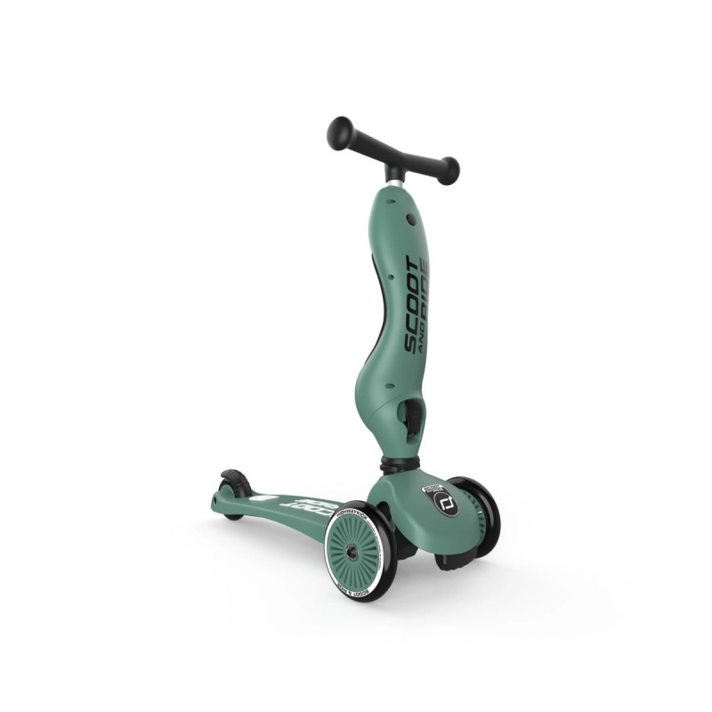 Самокат Scoot and Ride Highwaykick-1, сіро-зелений, 1-5 років