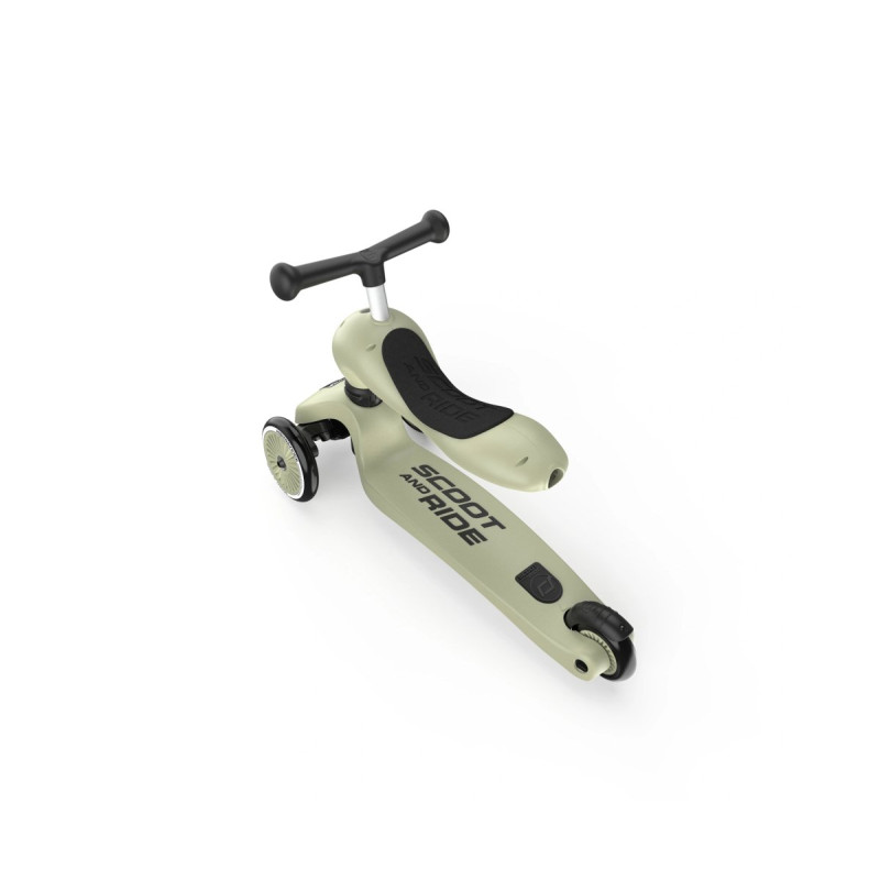 Самокат Scoot and Ride Highwaykick-1, оливковий, 1-5 років