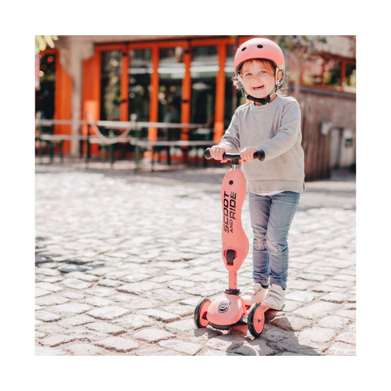 Самокат Scoot and Ride Highwaykick-1 персик,1-5 років