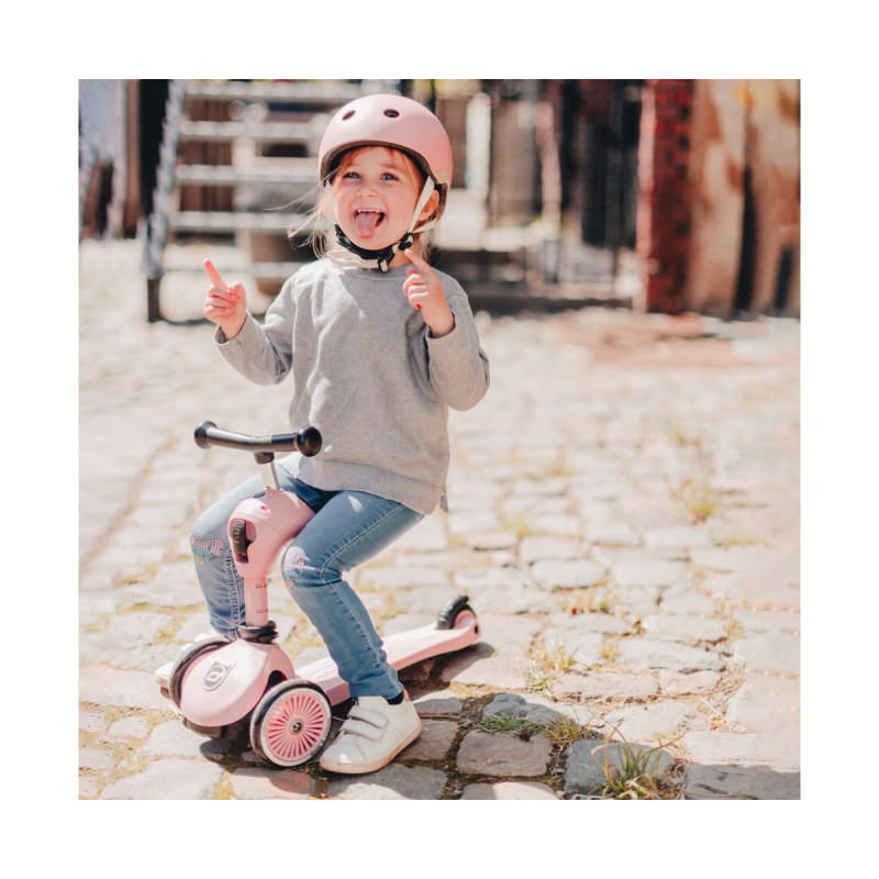 Самокат Scoot and Ride Highwaykick-1 пастельно-рожевий, 1-5 років
