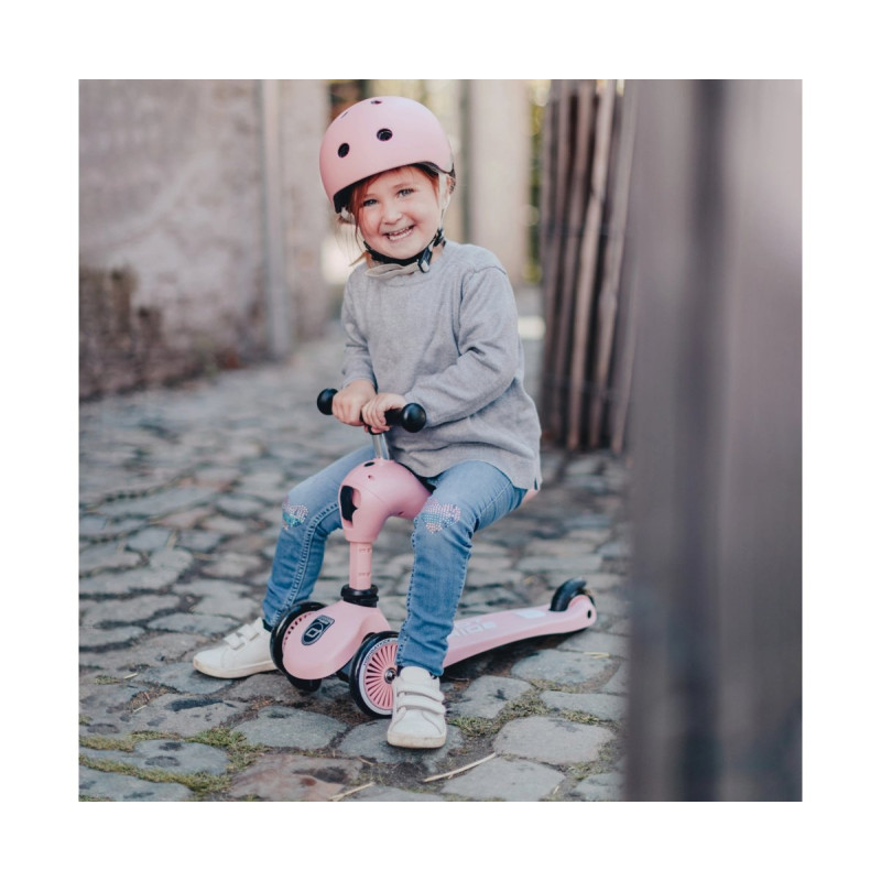 Самокат Scoot and Ride Highwaykick-1 пастельно-рожевий, 1-5 років