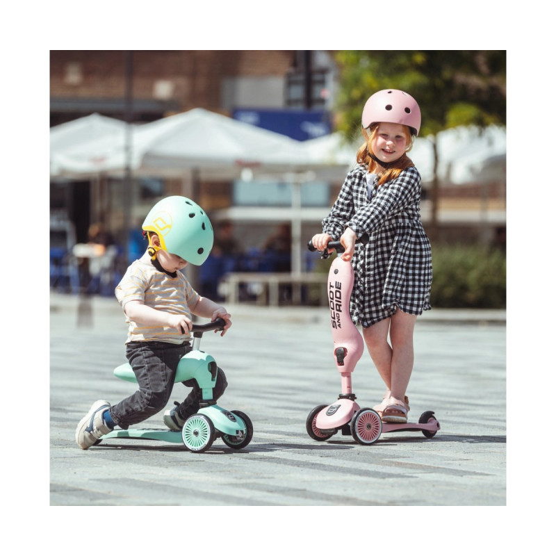 Самокат Scoot and Ride Highwaykick-1 пастельно-рожевий, 1-5 років
