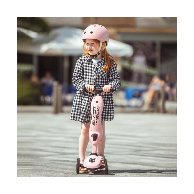 Самокат Scoot and Ride Highwaykick-1 пастельно-рожевий, 1-5 років