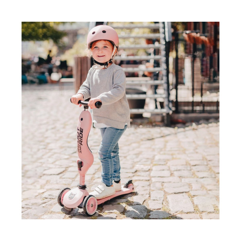 Самокат Scoot and Ride Highwaykick-1 пастельно-рожевий, 1-5 років