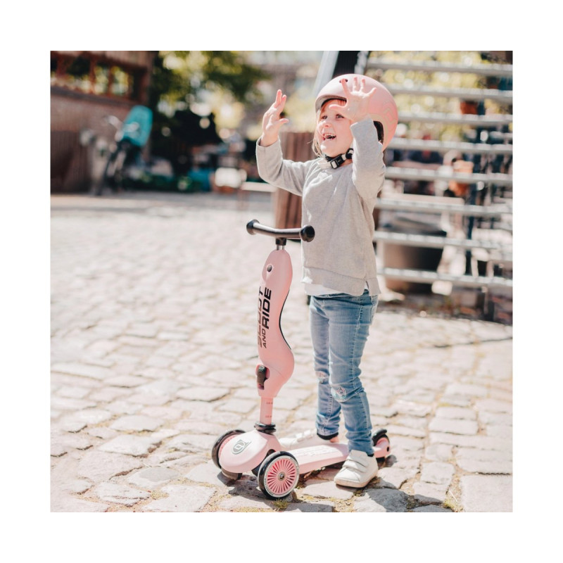 Самокат Scoot and Ride Highwaykick-1 пастельно-рожевий, 1-5 років