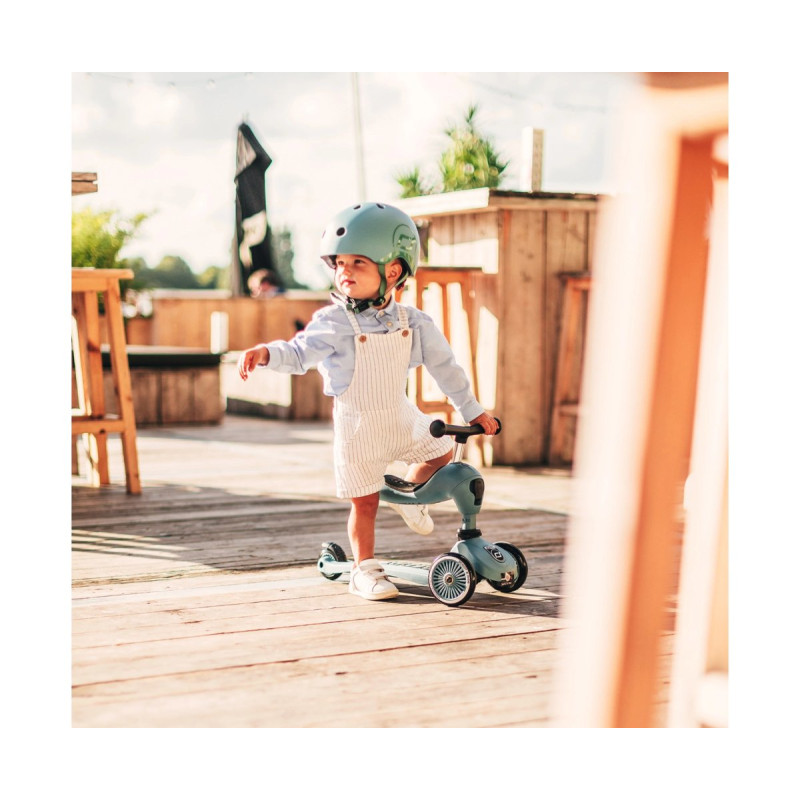 Самокат Scoot and Ride Highwaykick-1, сіро-синій, 1-5 років