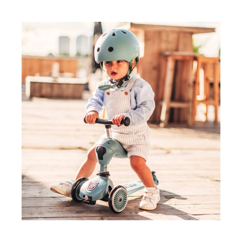 Самокат Scoot and Ride Highwaykick-1, сіро-синій, 1-5 років