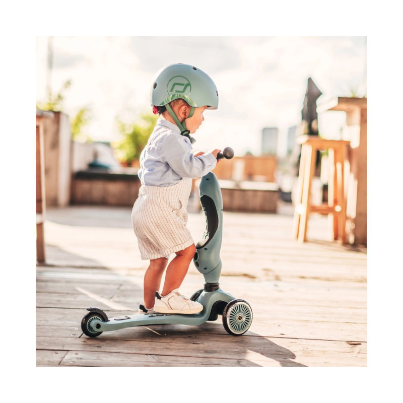 Самокат Scoot and Ride Highwaykick-1, сіро-синій, 1-5 років