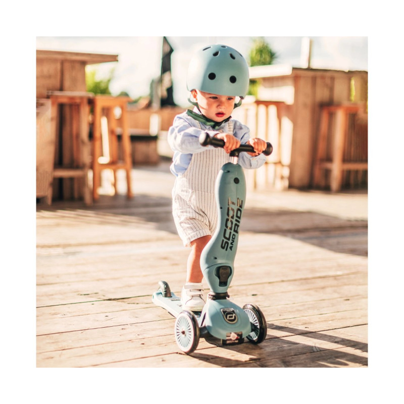 Самокат Scoot and Ride Highwaykick-1, сіро-синій, 1-5 років