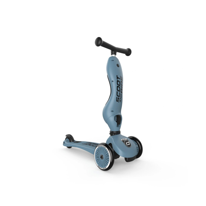 Самокат Scoot and Ride Highwaykick-1, сіро-синій, 1-5 років