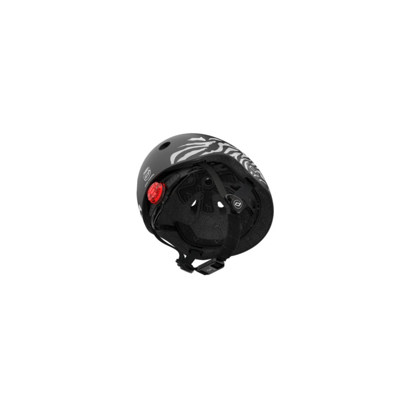 Шолом Scoot and Ride захисний дитячий , зебра, з ліхтариком, 45-51см