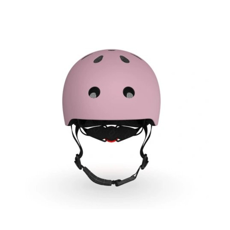 Шолом Scoot and Ride захисний дитячий , Пастельно-бузковий, з ліхтариком, 51-55см