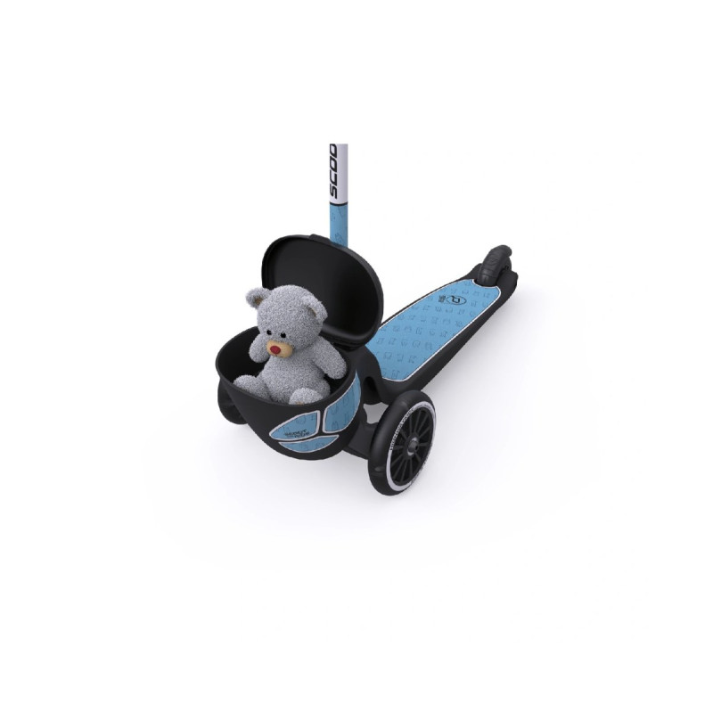 Самокат Scoot and Ride Highwaykick-2 з колесами що світяться сталевий, 2+ до 50кг