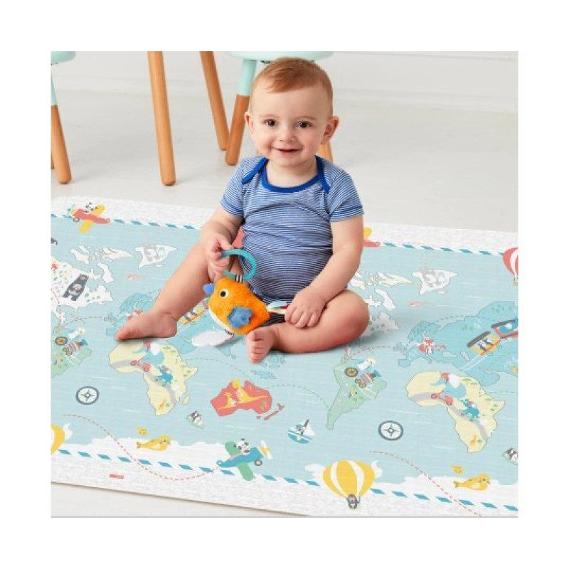 Килимок Skip Hop Двосторонній дитячий ігровий - Little Travelers