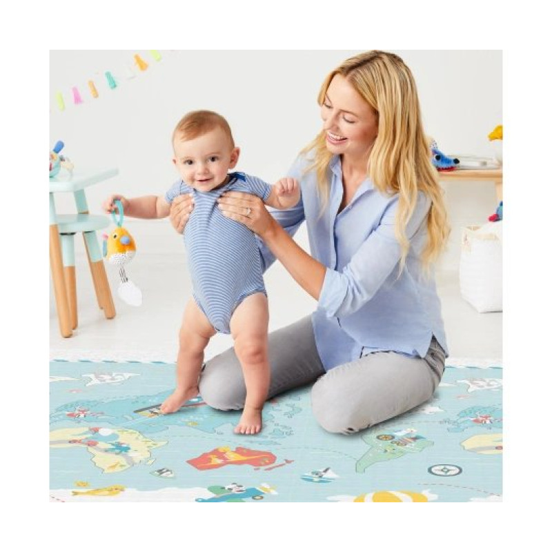 Килимок Skip Hop Двосторонній дитячий ігровий - Little Travelers