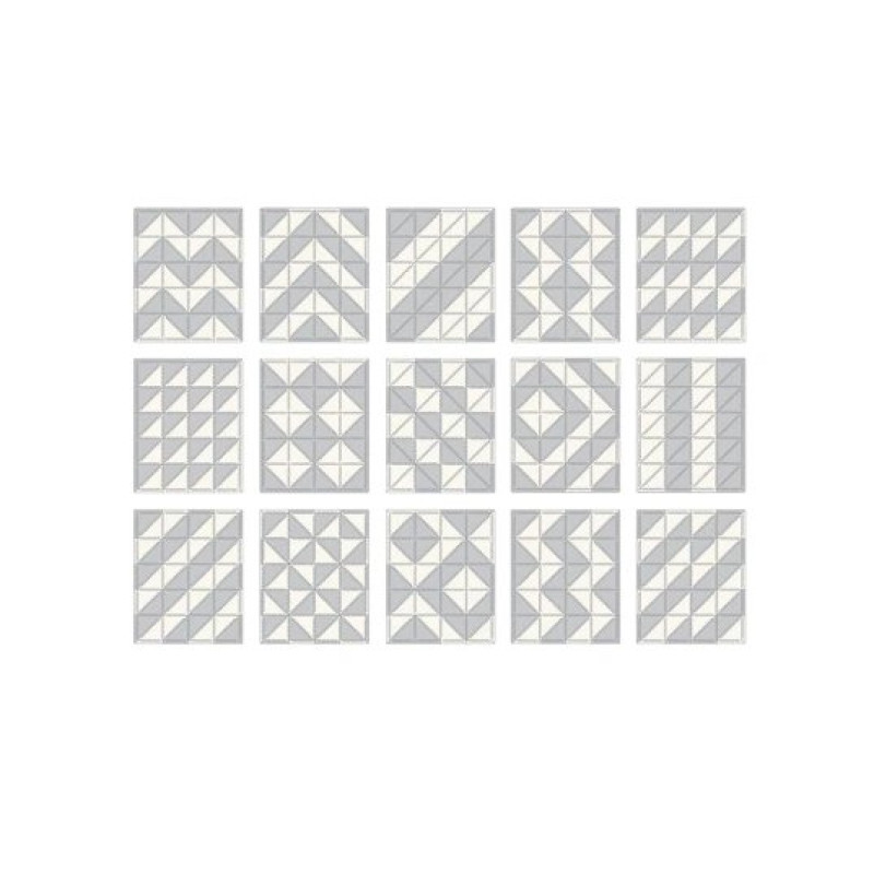 Килимок Skip Hop Ігровий - пазл Geo сіро/кремовий