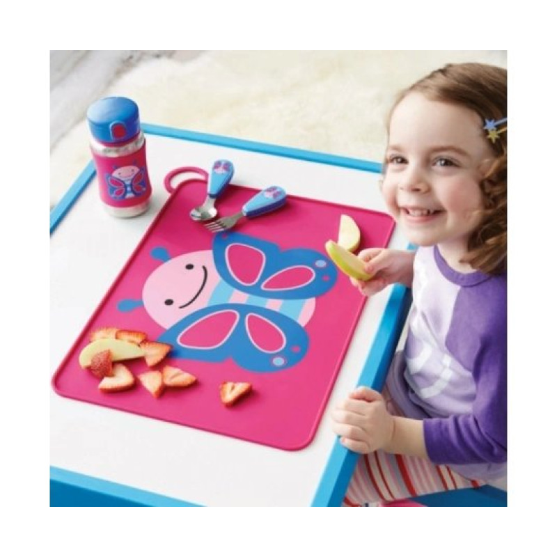 Килимок Skip Hop Силіконова підставка під тарілки - Метелик