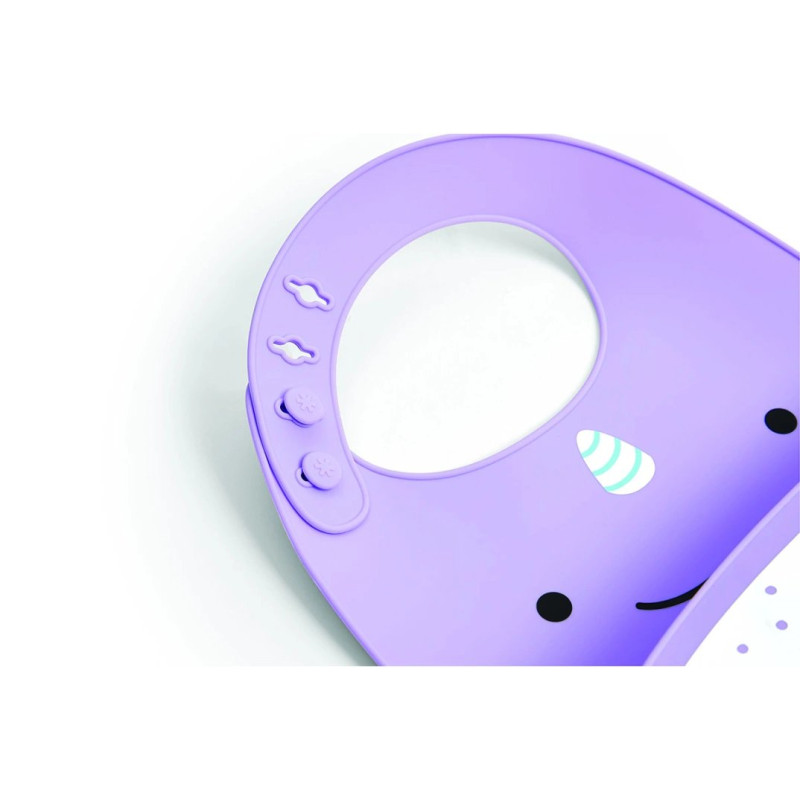 Слинявчик Skip Hop Силіконовий Нарвал